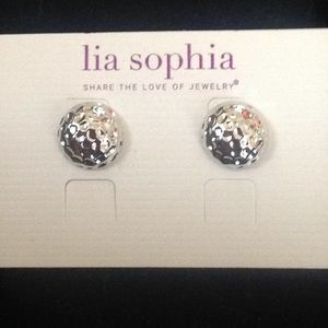 Silver earrings